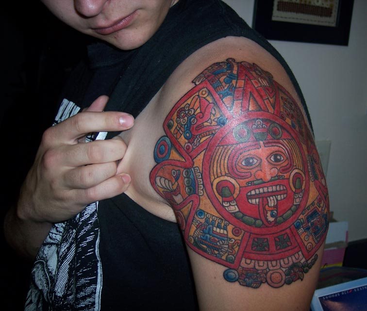 tatouage azteque 44