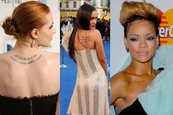 tatouage celebrity celebrite 14