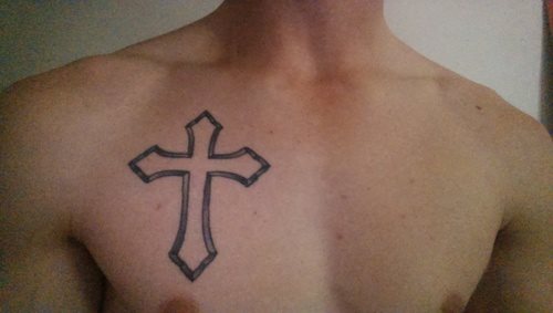 tatouage croix 01