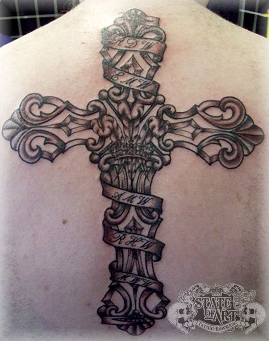 tatouage croix 07