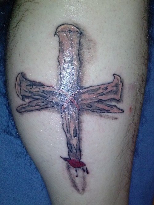 tatouage croix 25