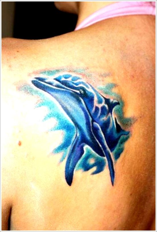 tatouage dauphin 21