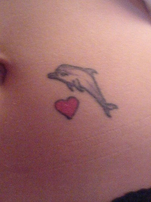 tatouage dauphin 45