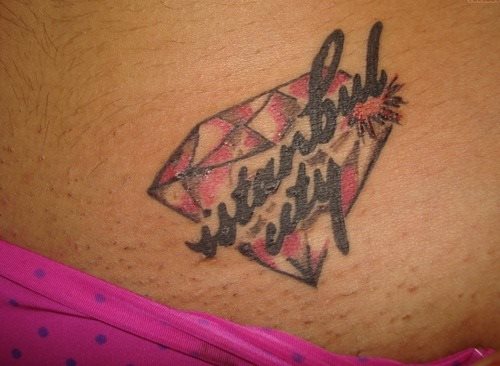 tatouage diamant 45