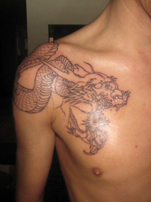 tatouage dragon 22