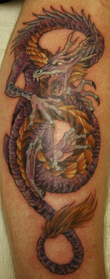 tatouage dragon 33