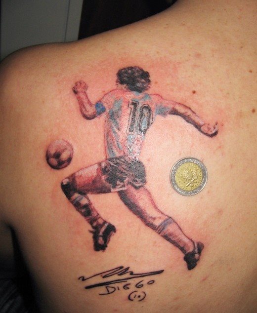 tatouage football 19