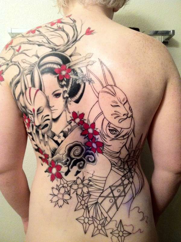 tatouage geisha 17
