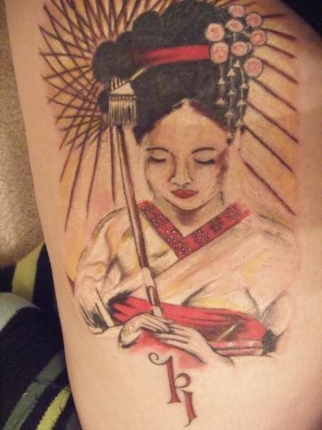 tatouage geisha 22