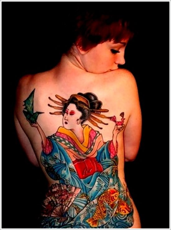 tatouage geisha 35