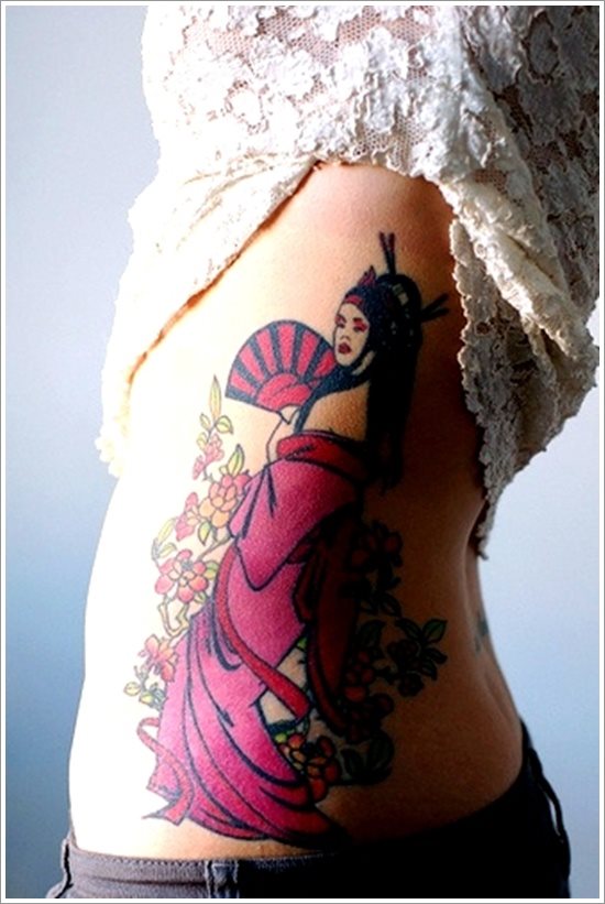 tatouage geisha 42