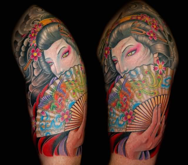tatouage geisha 47