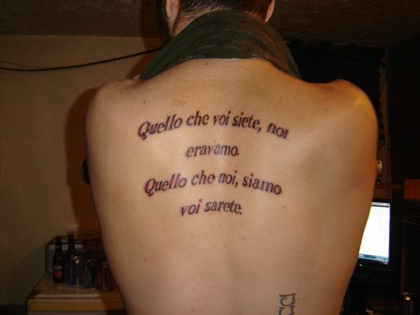 tatouage latin 23
