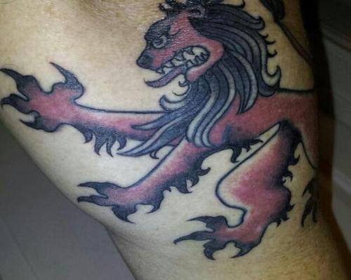 tatouage lion 02