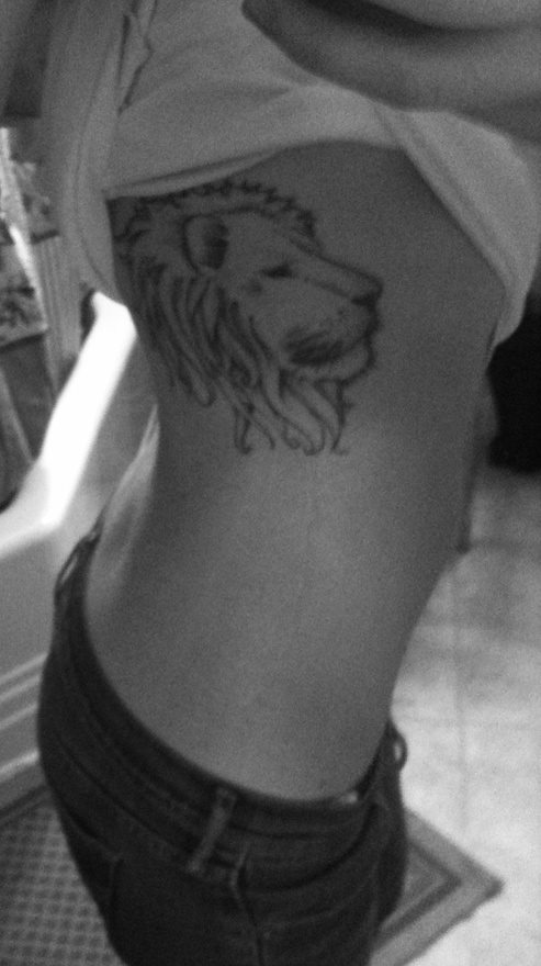 tatouage lion 12