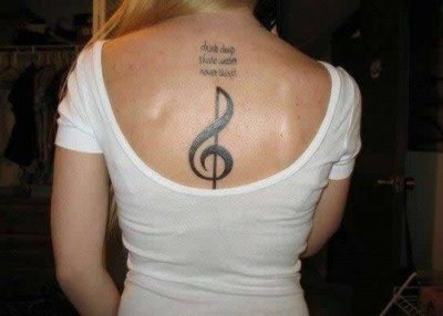 tatouage musique 13