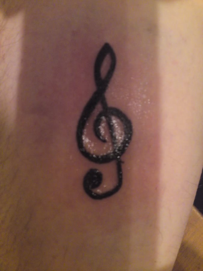 tatouage musique 50