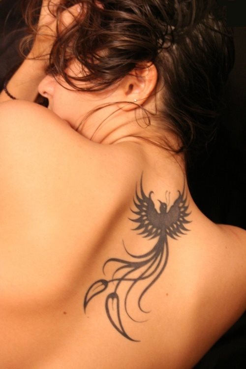tatouage oiseau phoenix 21