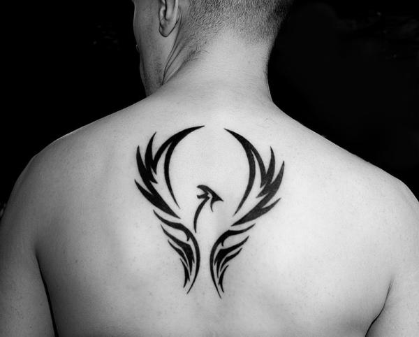 tatouage oiseau phoenix 23
