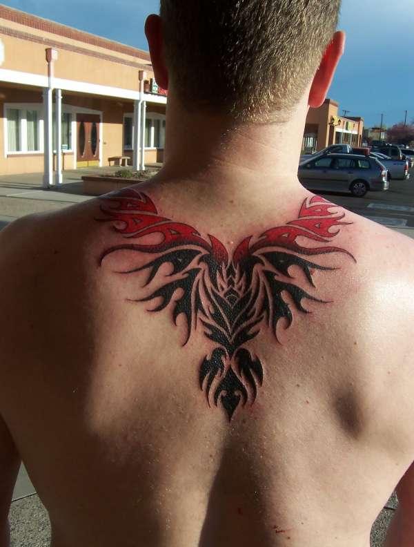 tatouage oiseau phoenix 24