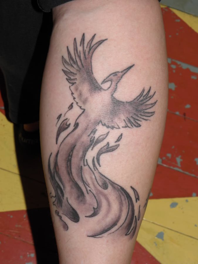 tatouage oiseau phoenix 31