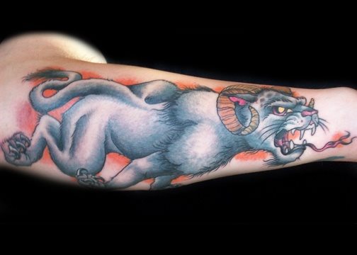 tatouage panthere 01