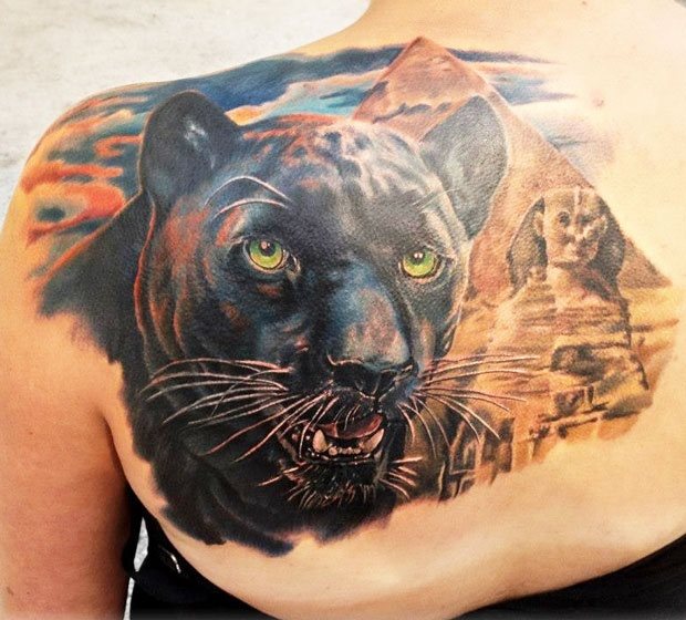 tatouage panthere 08