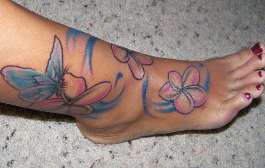 tatouage pied 22