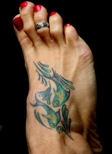 tatouage pied 36