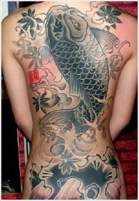 tatouage poisson 36