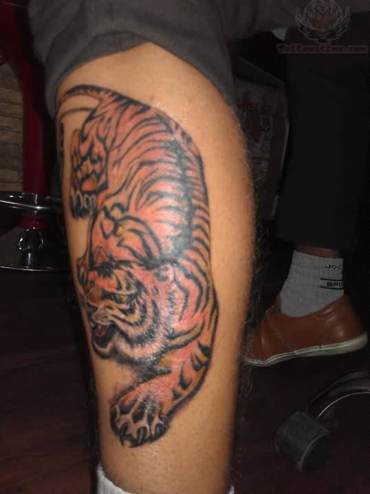 tatouage tigre 45