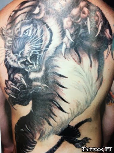 tatouage tigre 52