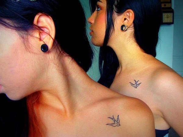 tatouage colombes