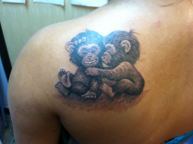 Monkey Tattoos 2
