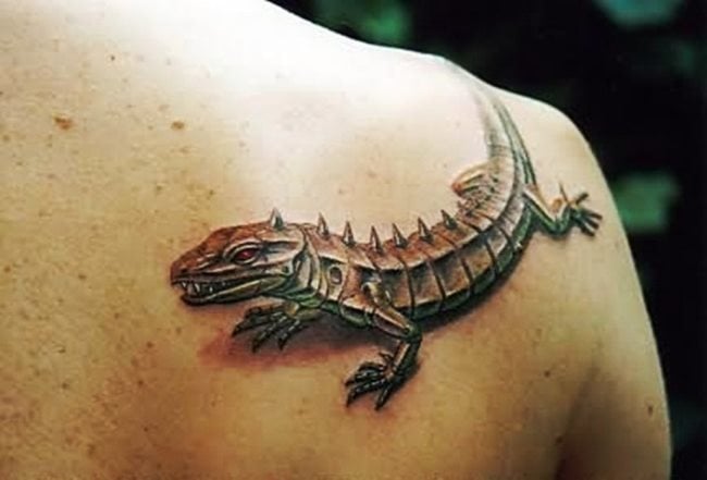 lizard tatoo 2