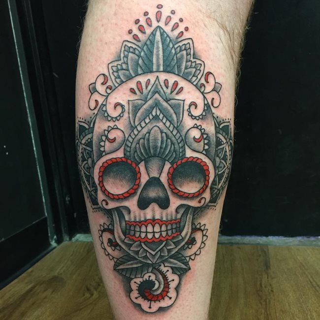 skull tatoo 1