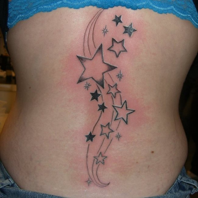 Que symbolise une étoile sur un tatouage?
