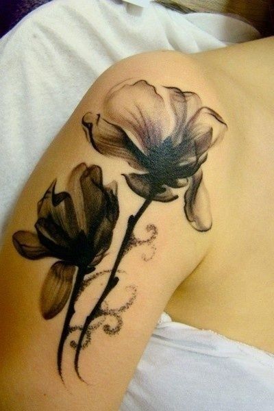 tatouage fleurs 13
