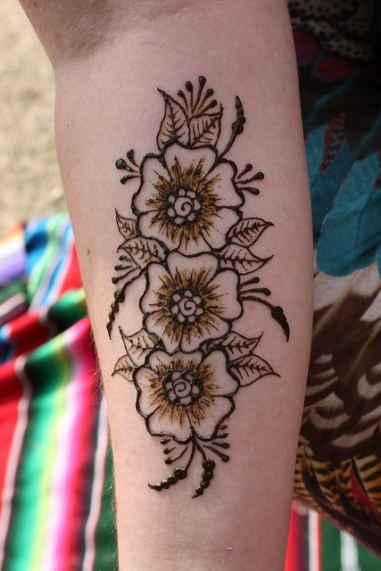 tatouage fleurs 15
