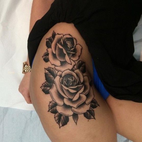 tatouage fleurs 21