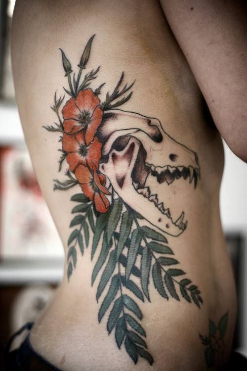 tatouage fleurs 50