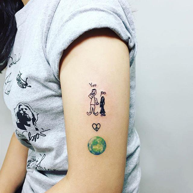 tatouage bras femme 19