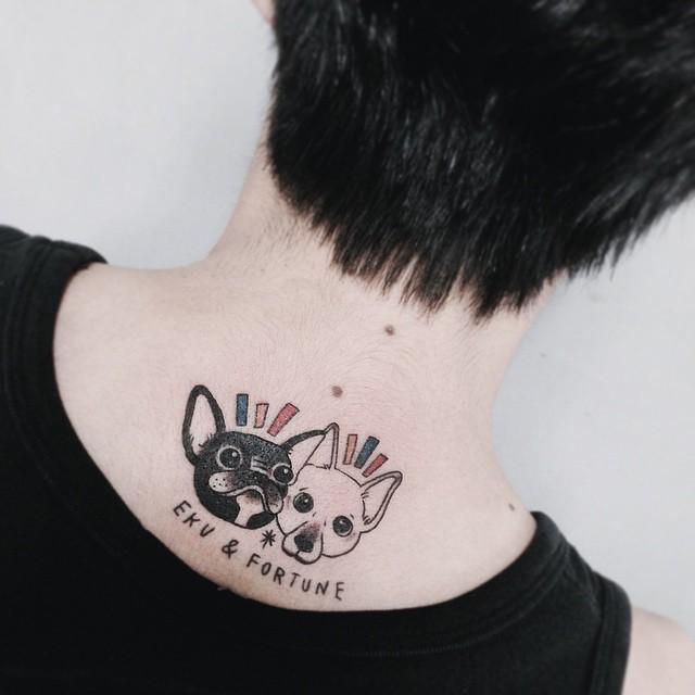 tatouage chien 09