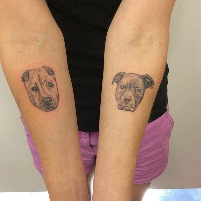 tatouage chien 101