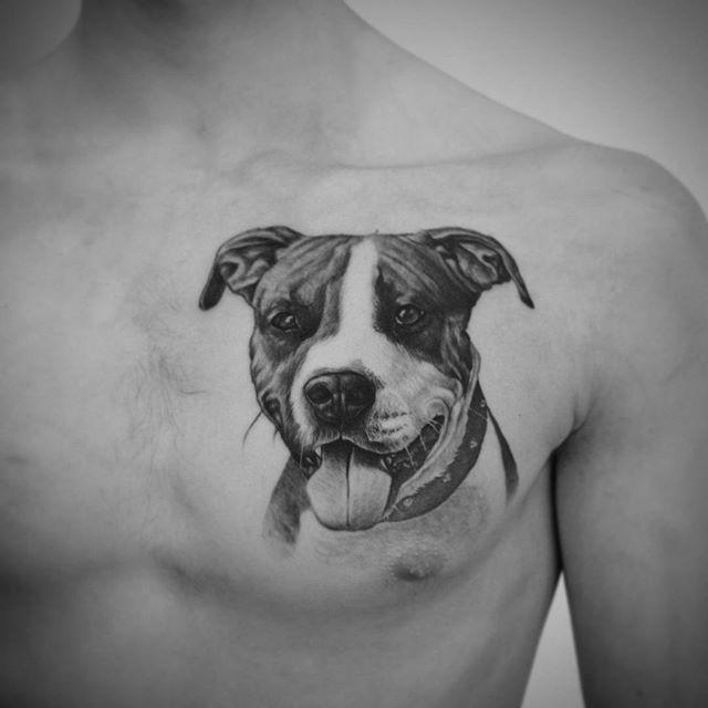 tatouage chien 117