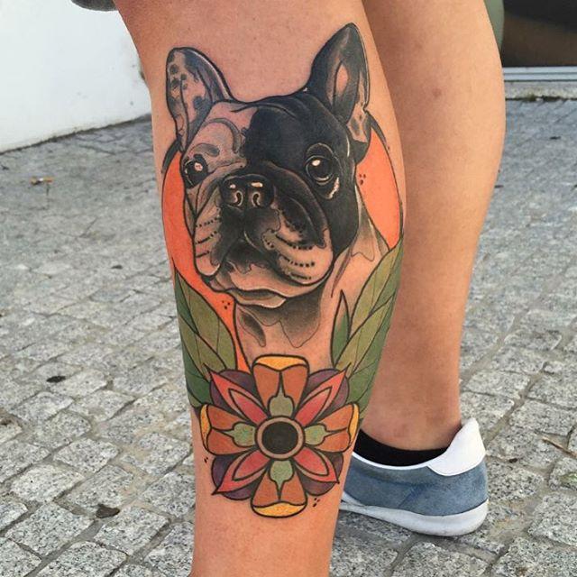 tatouage chien 125