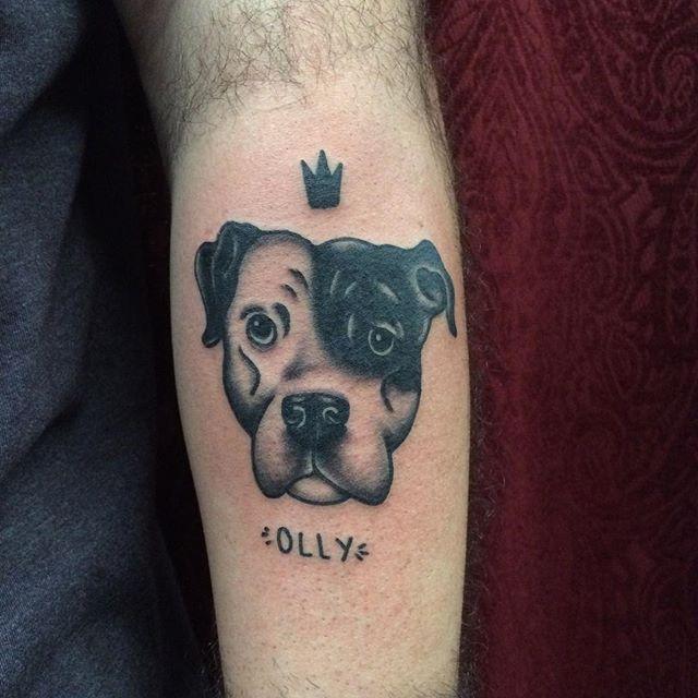 tatouage chien 69