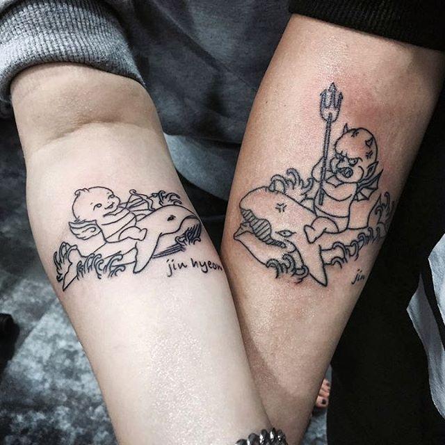 tatouage couple 161