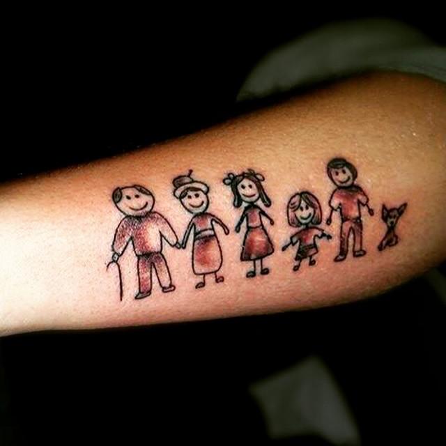 tatouage familiale 143