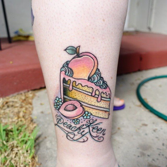 tatouage femme jambe 179